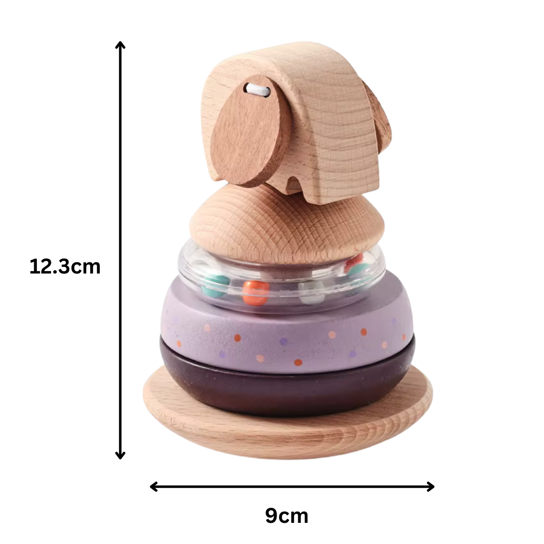 Elephant Stacking Ring Toy