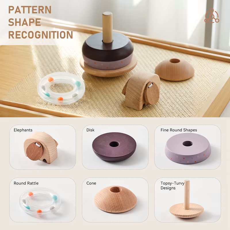 Elephant Stacking Ring Toy