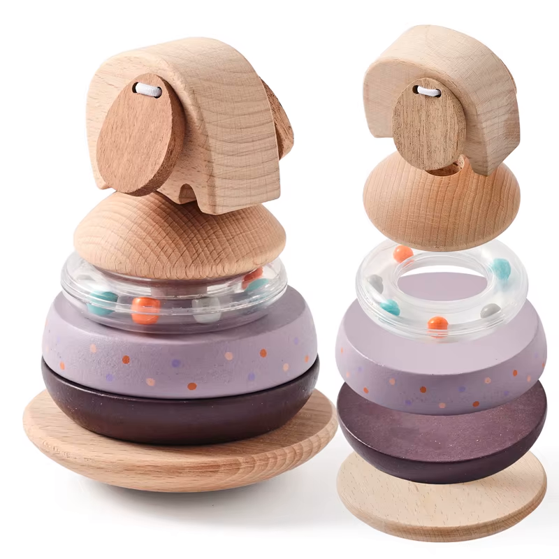 Elephant Stacking Ring Toy