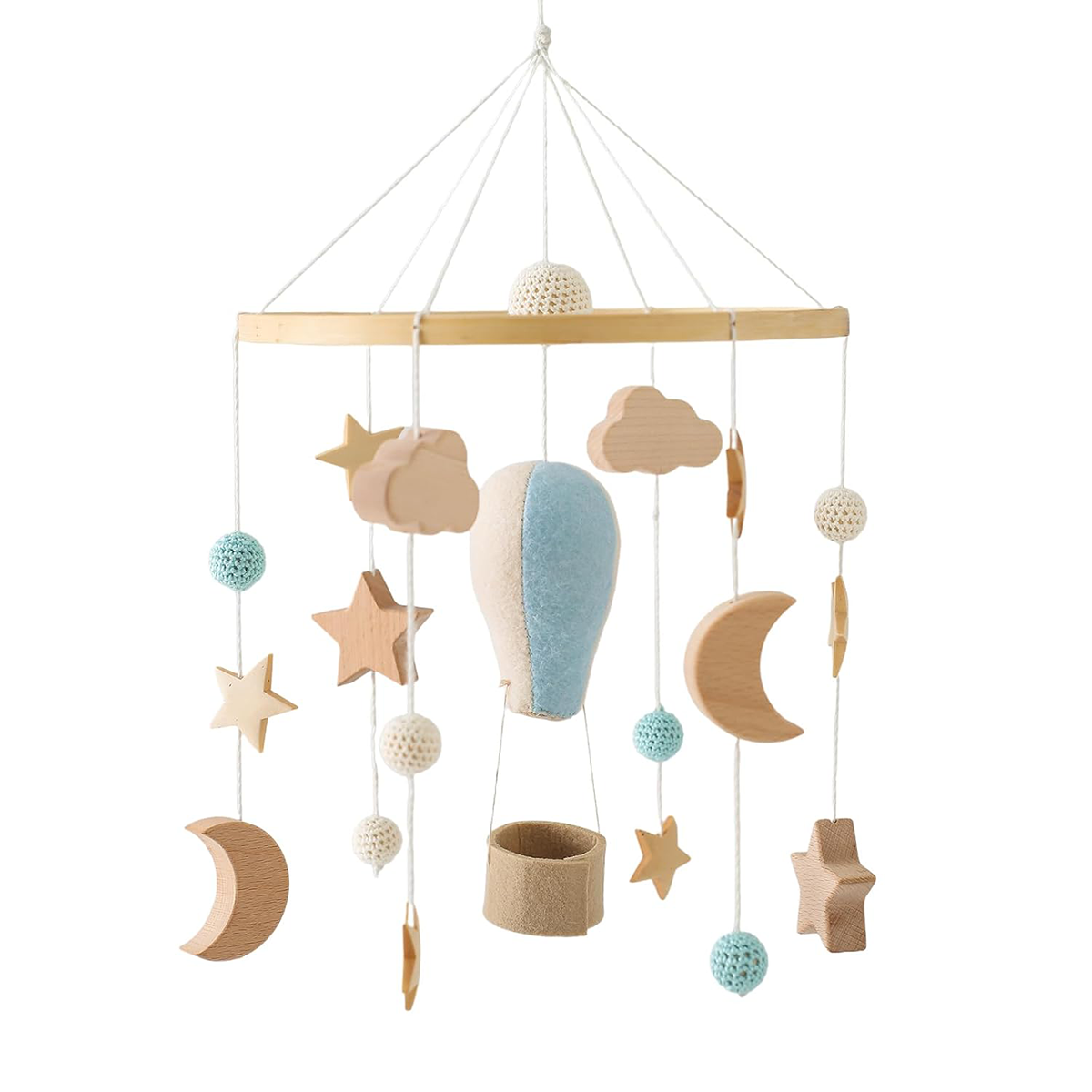 Hot Air Balloon Baby Mobile