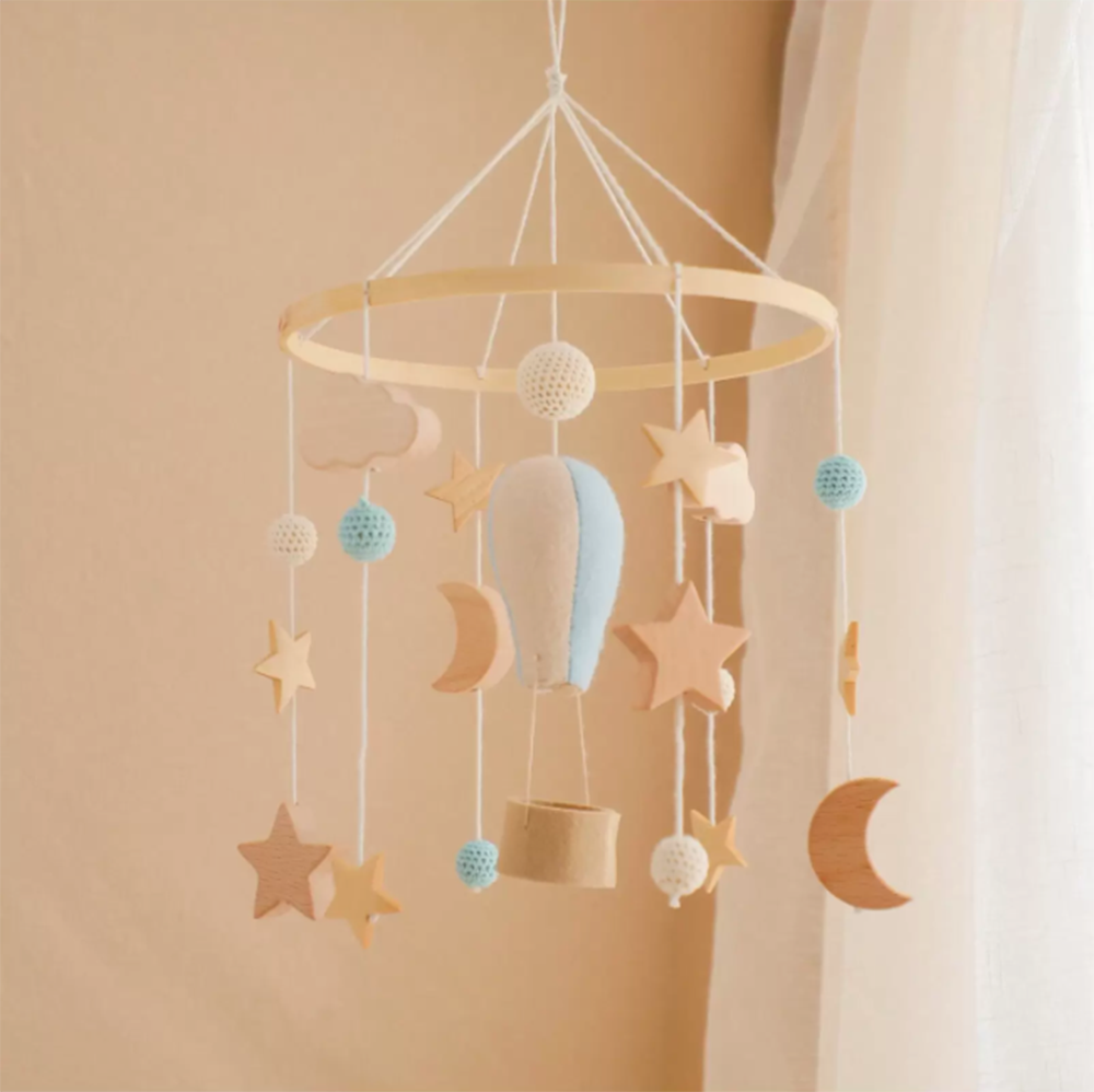 Hot Air Balloon Baby Mobile
