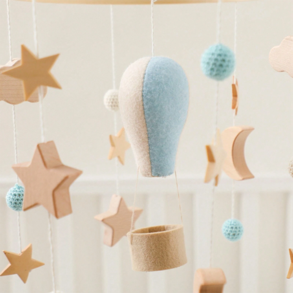 Hot Air Balloon Baby Mobile
