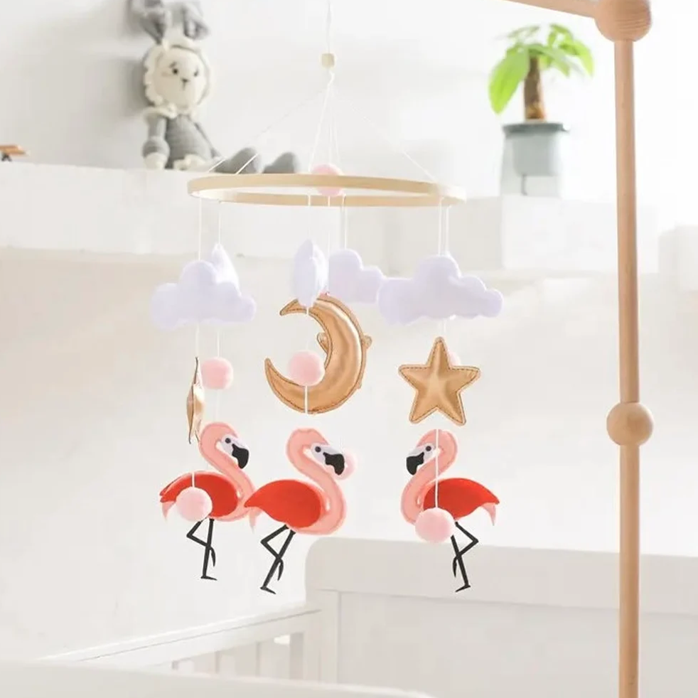 Baby Flamingo Mobile