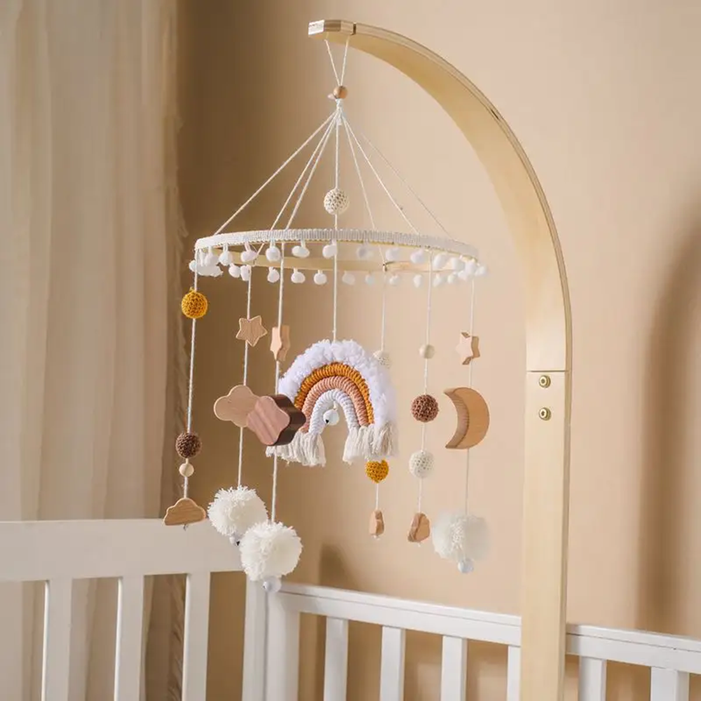 Boho Baby Rainbow Mobile