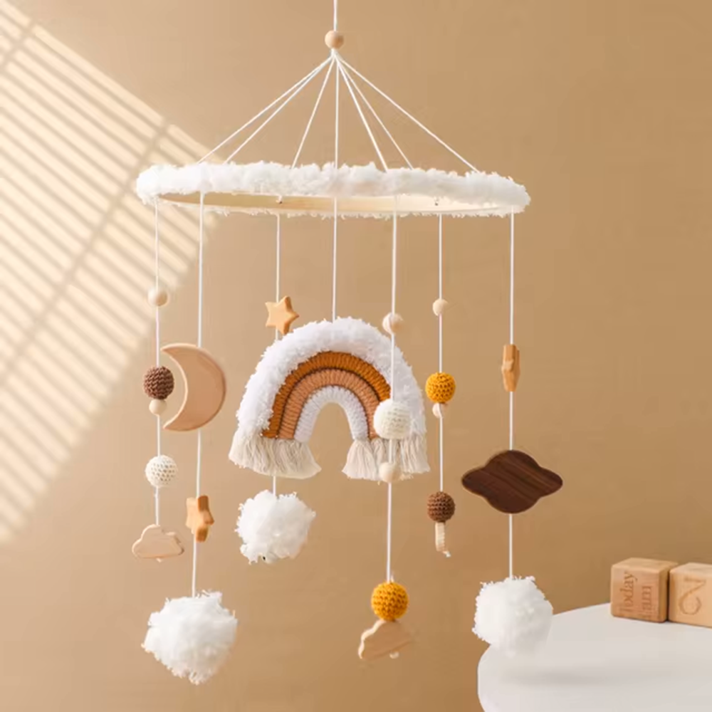 Boho Baby Rainbow Mobile