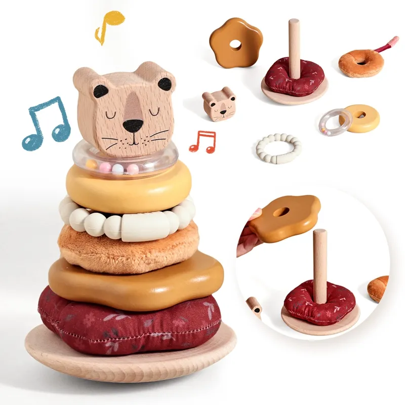 Lion Stacking Ring Toy