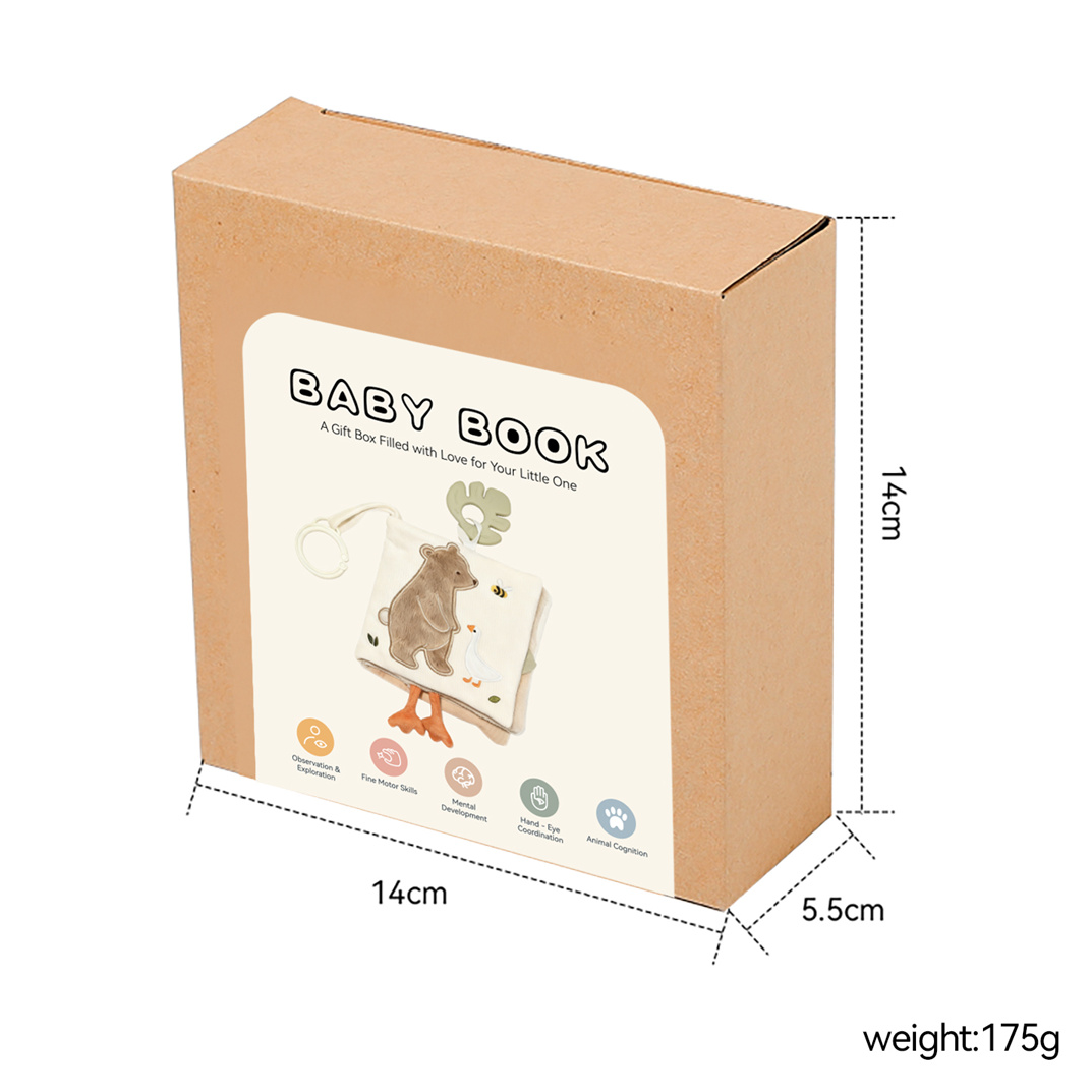 Bear Fabric Baby Book