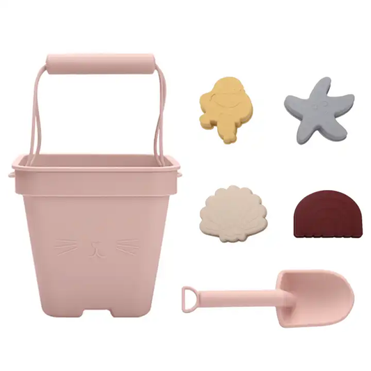 Beach Bucket Toy Set - Pink