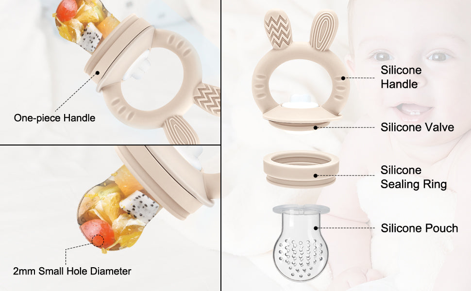 Cooling Teething Pacifier with Freezing Tray