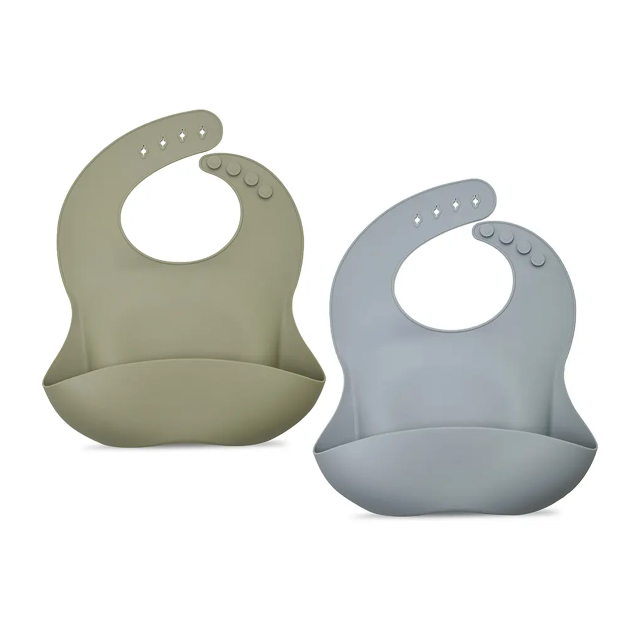 Silicone Baby Bucket Bib Bundle