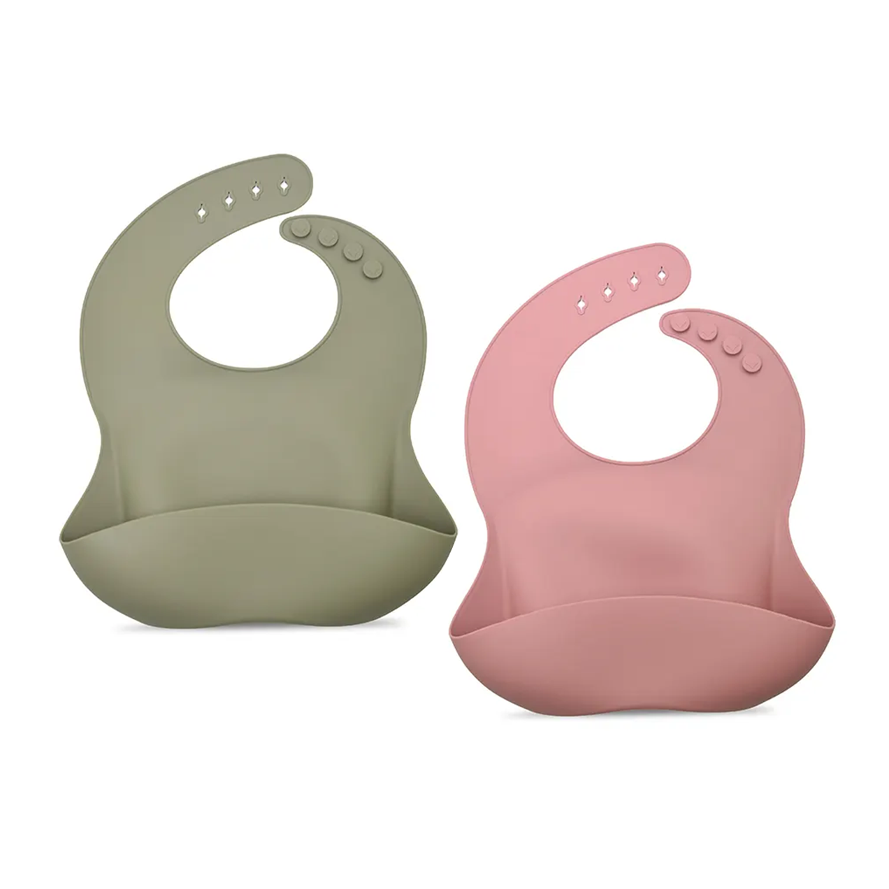 Silicone Baby Bucket Bib Bundle