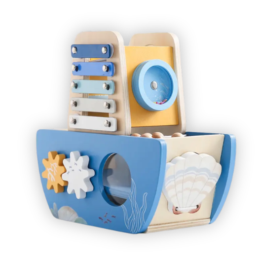 Wooden Boat Activity Toy