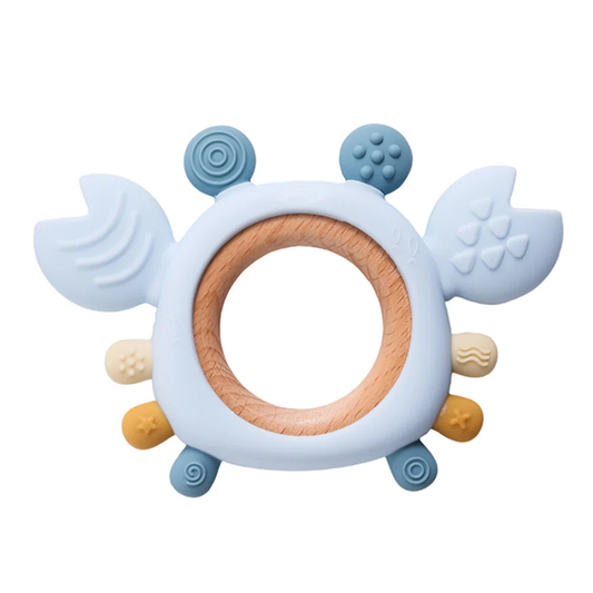 Crab Teether - Blue