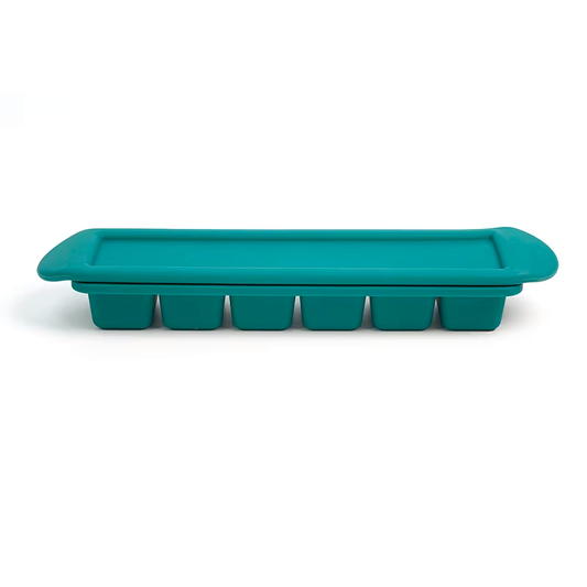 Silicone Baby Food Freezing Storage Tray - Green