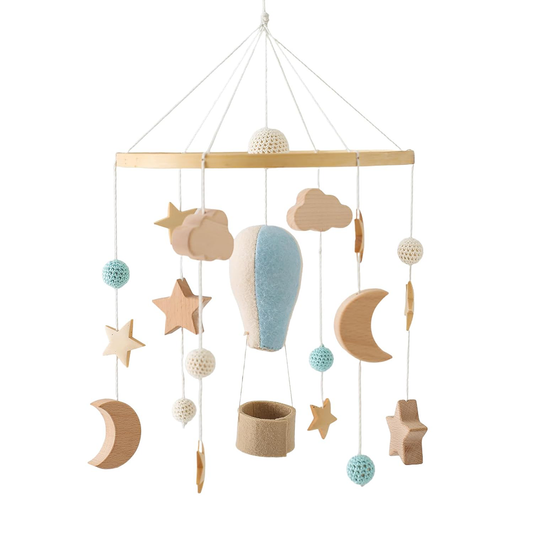 Hot Air Balloon Baby Mobile