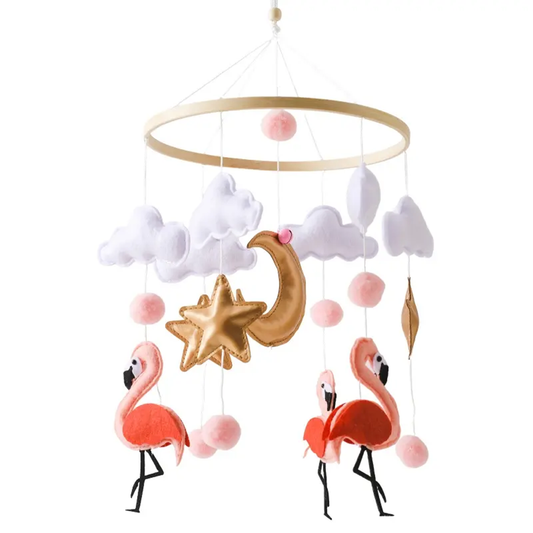 Baby Flamingo Mobile