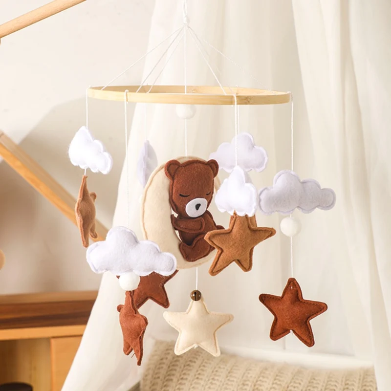 Sleepy Bear Baby Mobile