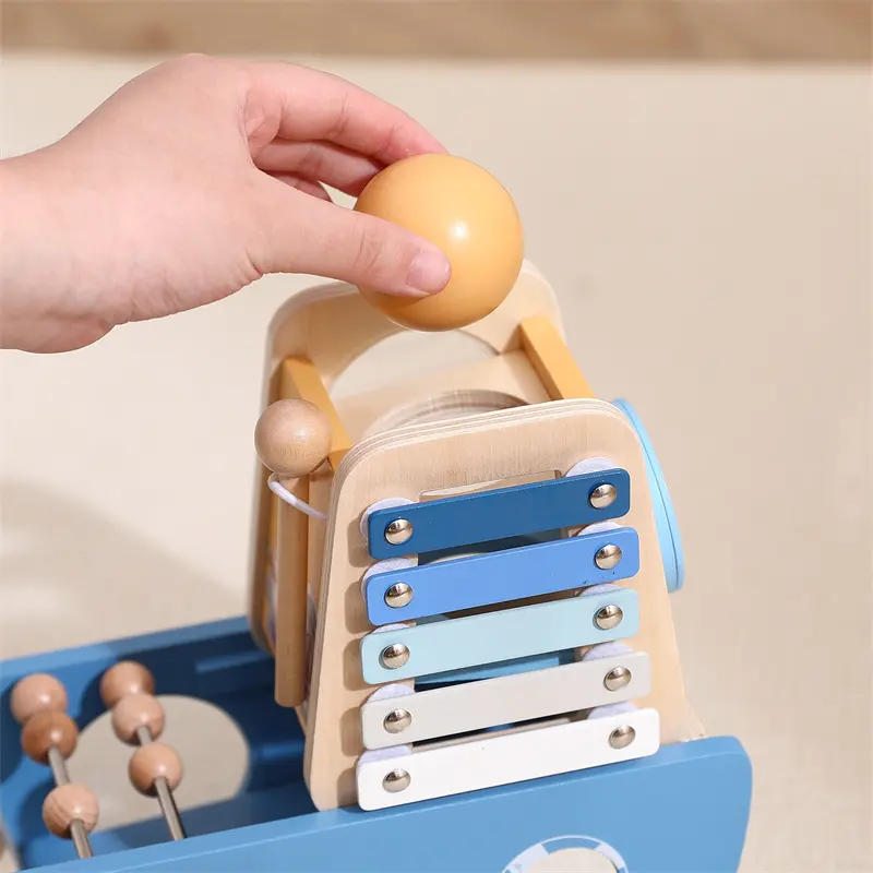 Wooden Activity Boat Toy