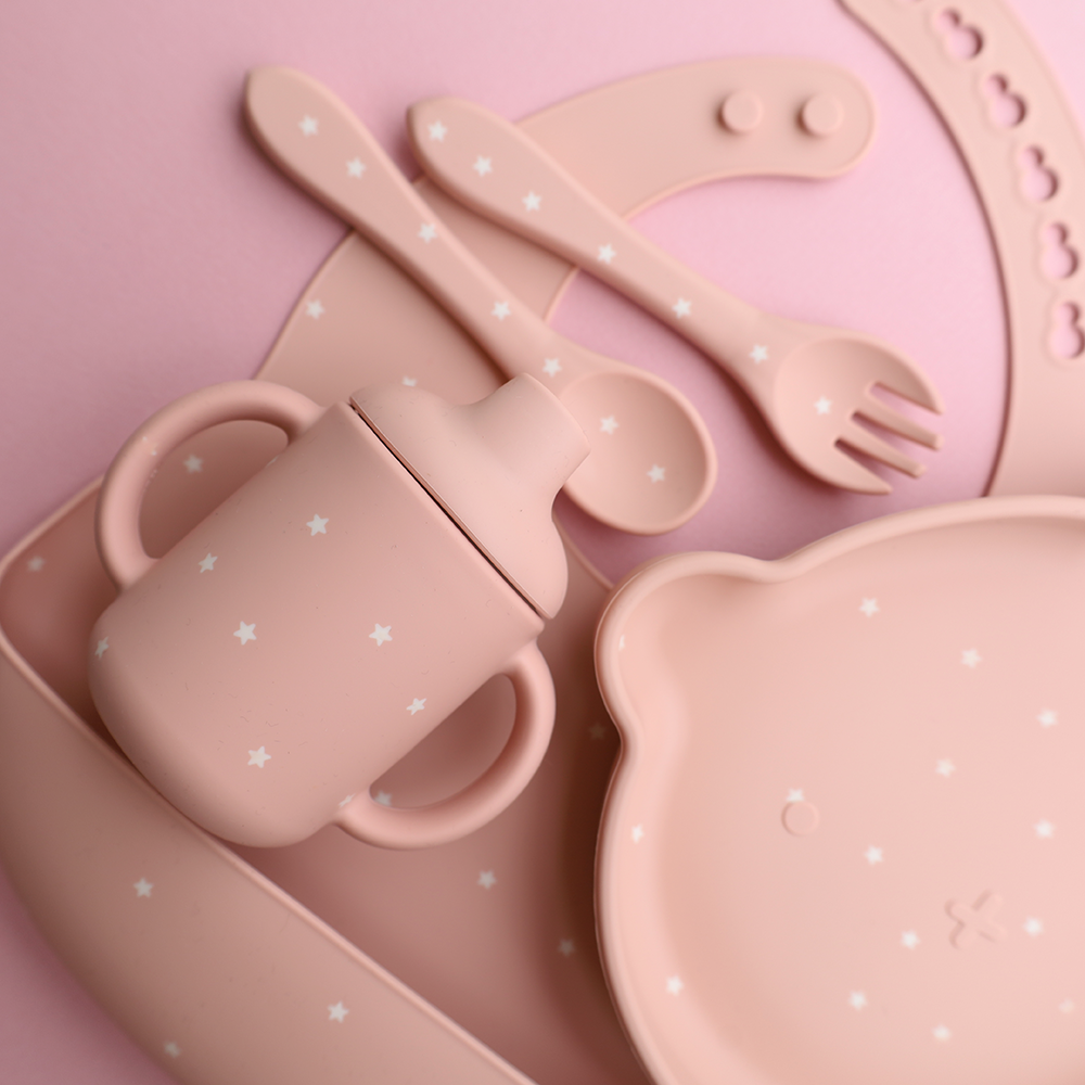 Silicone Bear Feeding Set