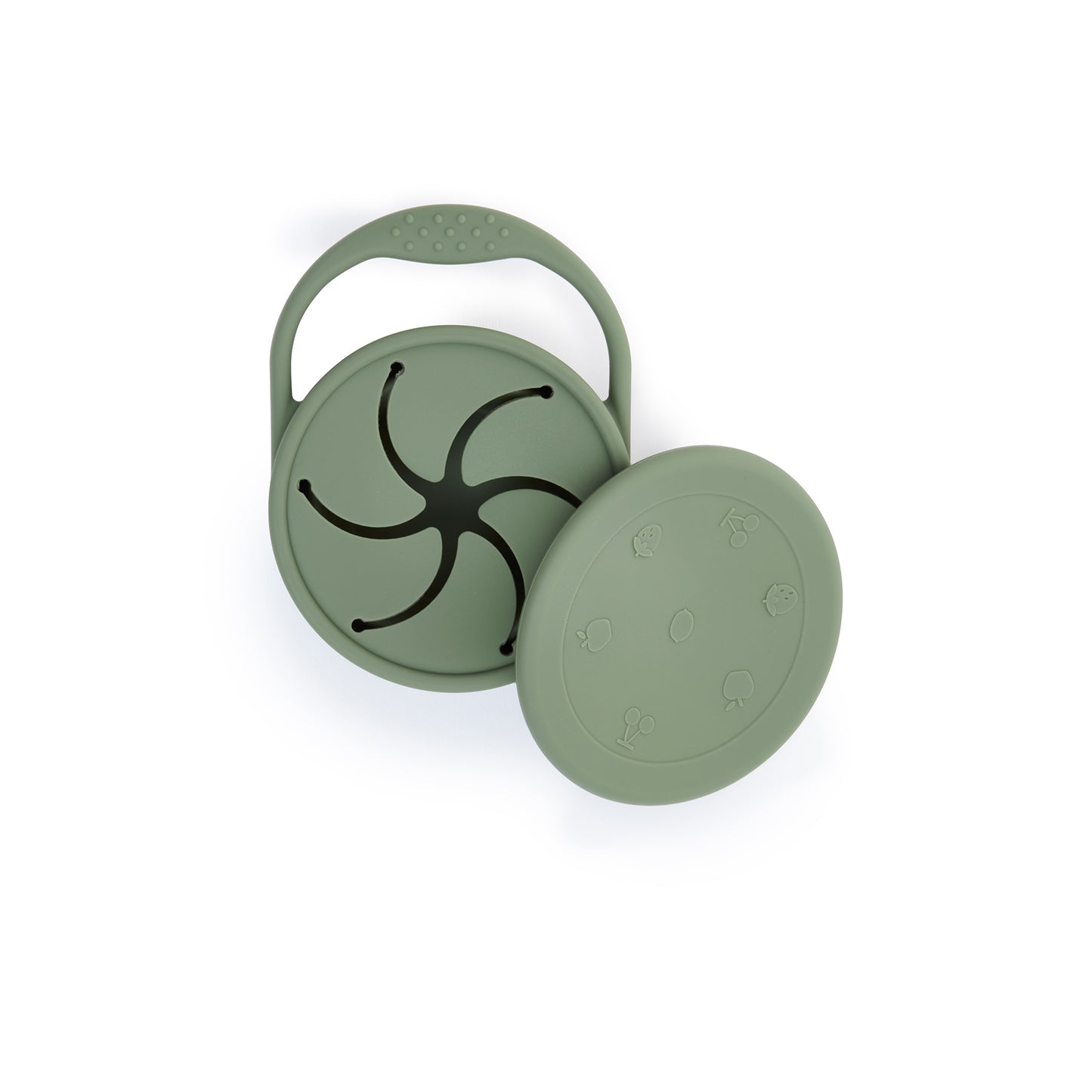 Collapsible Snack Cup - Khaki Green