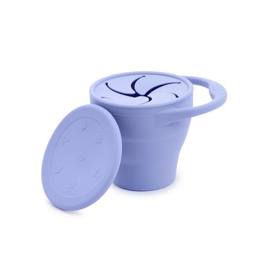 Collapsible Snack Cup - Purple