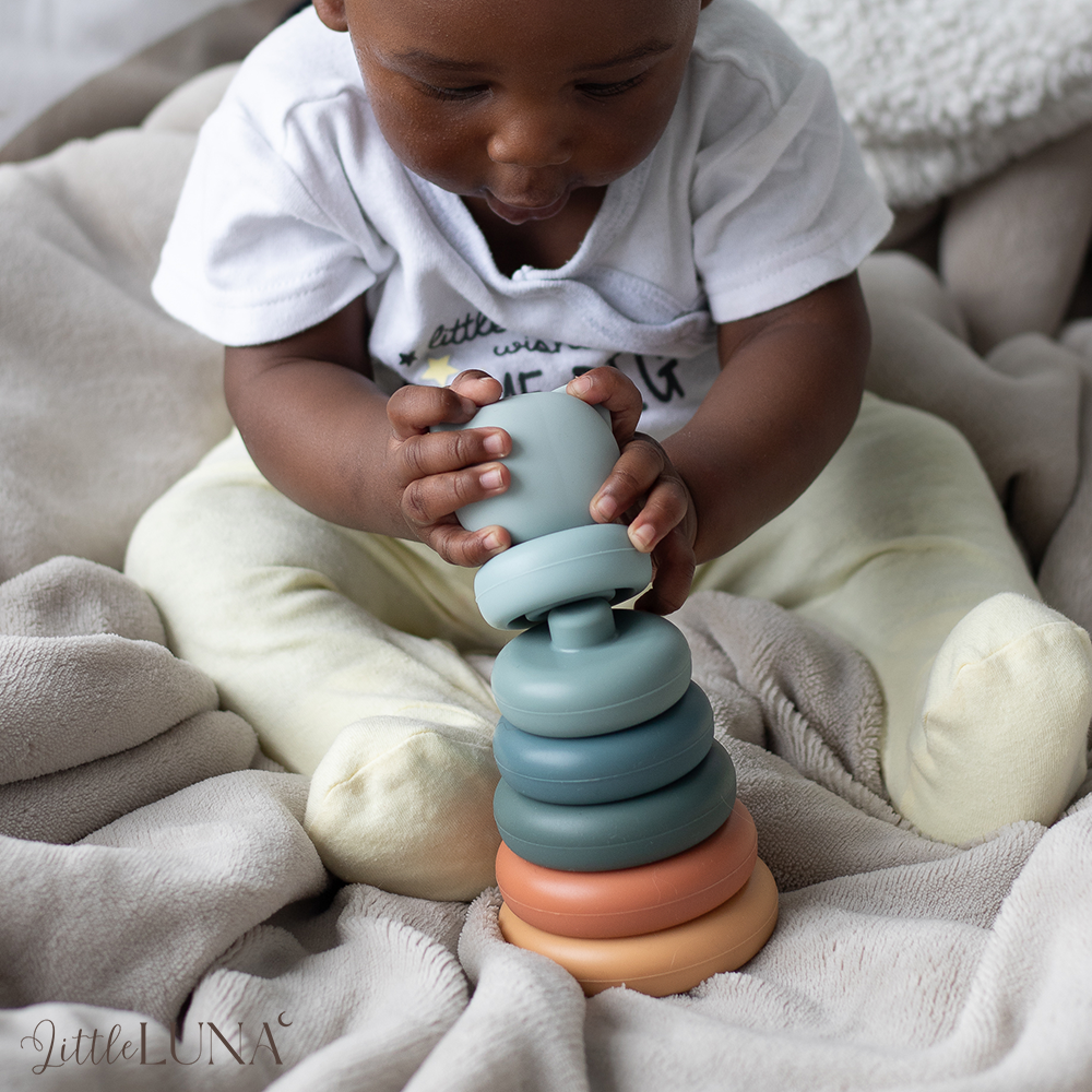 Baby top stacking toys