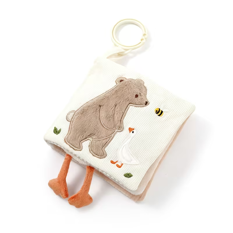 Bear Fabric Baby Book