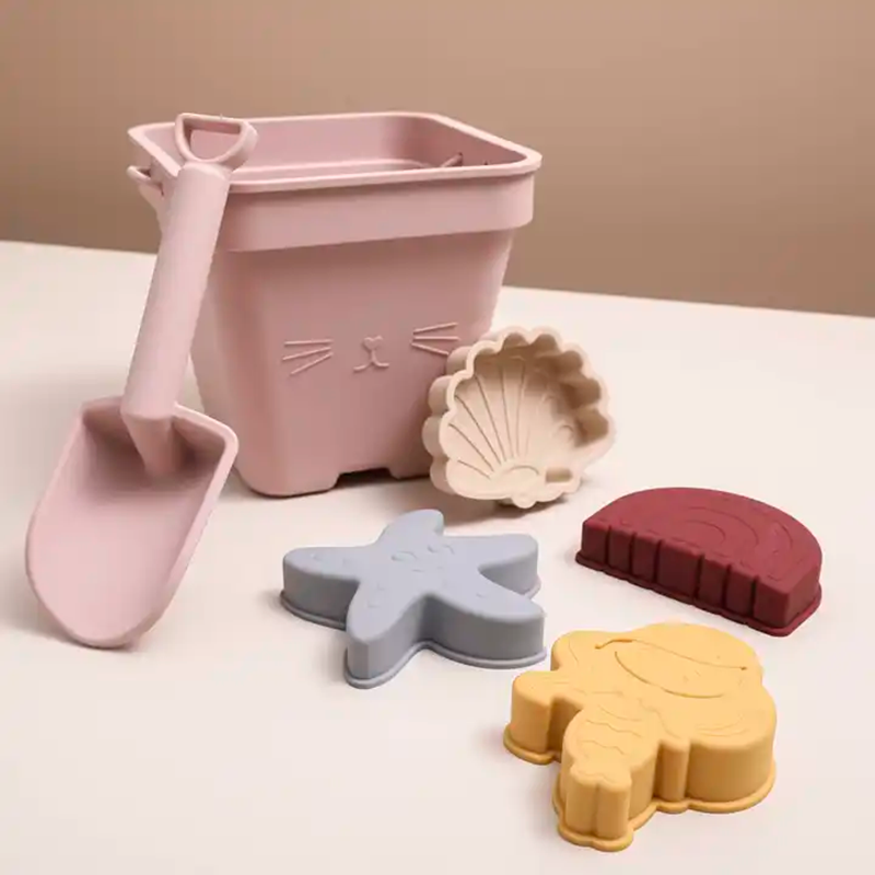 Beach Bucket Toy Set - Pink